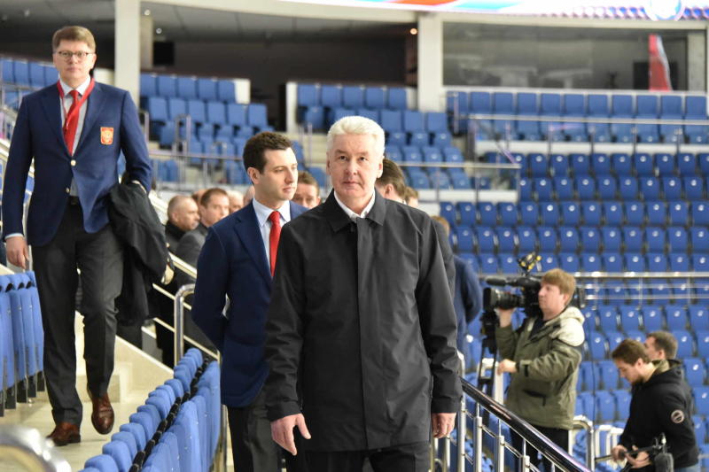 Сергей Собянин поздравил хоккеистов с бронзой